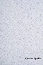 Panell de paret de PVC brillant platí d'1 metre d'ample